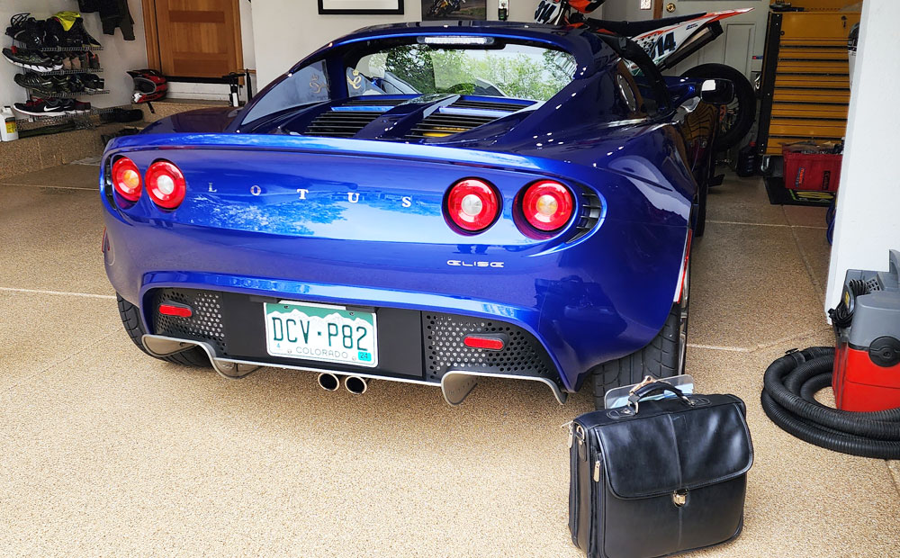 Extended-travel exotic car pre-purchase inspection - Lotus