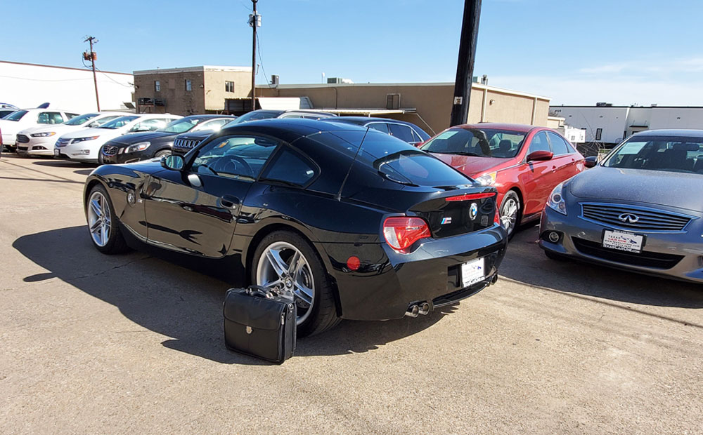 sports car pre-purchase inspection - bmw