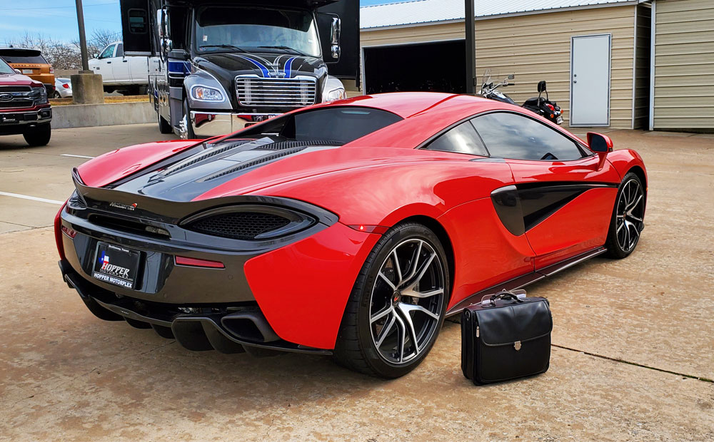 pre-purchase super car inspection - mclaren 570s inspection