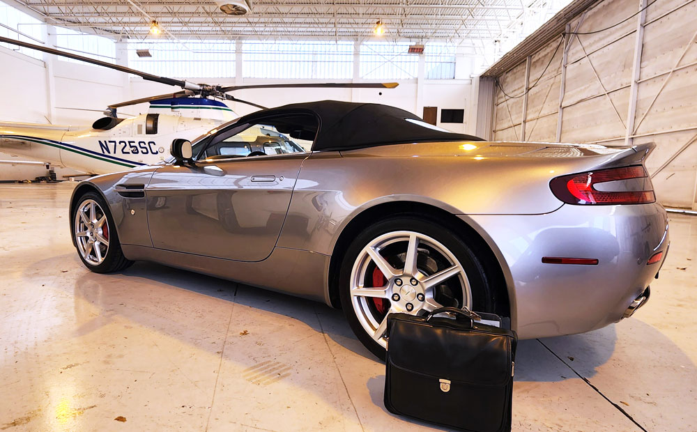 pre-purchase exotic auto inspection in Garland, Texas - aston martin vantage